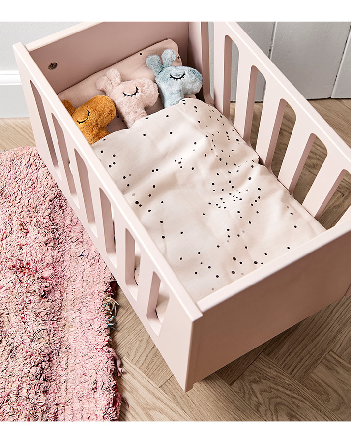 Greifling RAFFI mit Rassel in rosa