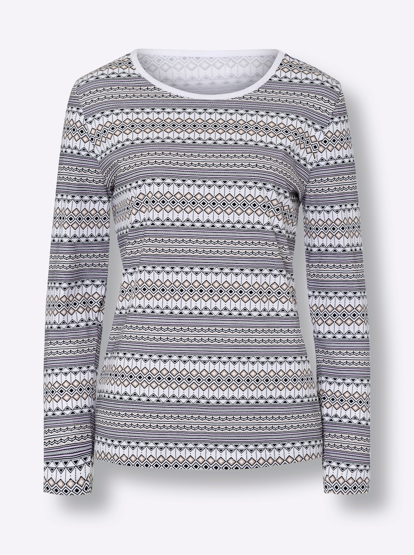 Classic Basics Rundhalsshirt »Langarm-Shirt«, 1 Stk.