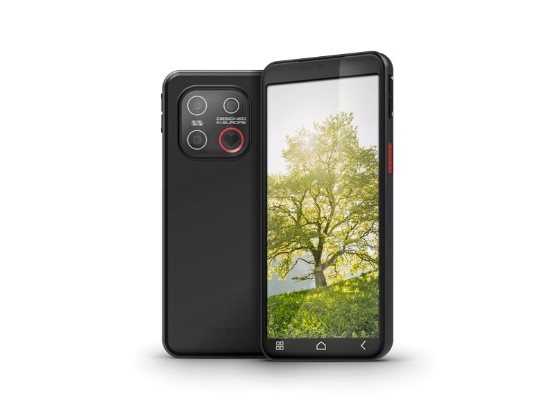Emporia Smart ME 7 128 GB Android-Smartphone mit einfacher Benutzerführung und Panik-Taste