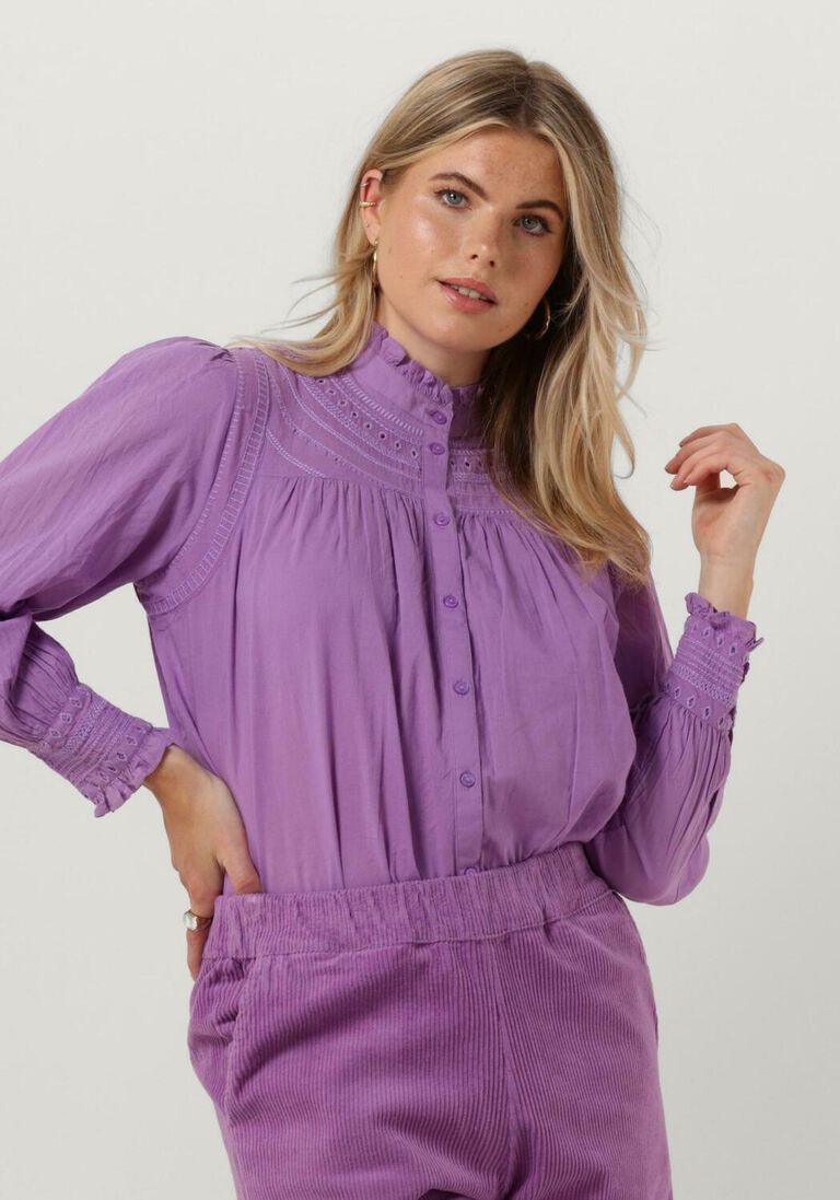 CIRCLE OF TRUST paarse circle of trust blouse remi blouse