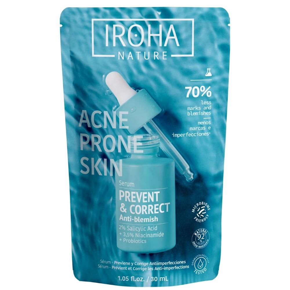 Iroha Nature Acne Prone Face Serum Salycilic Acid 30 ml