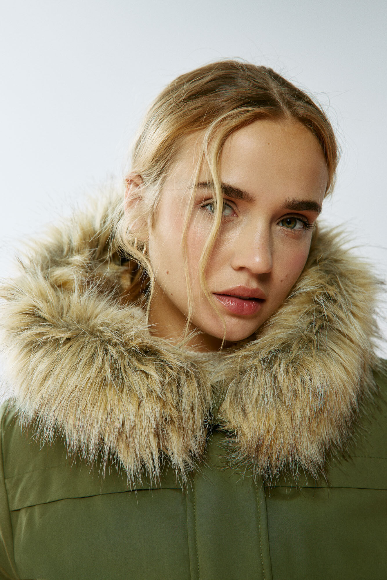 Parka Repelente de Água Sorona Aura Verde
