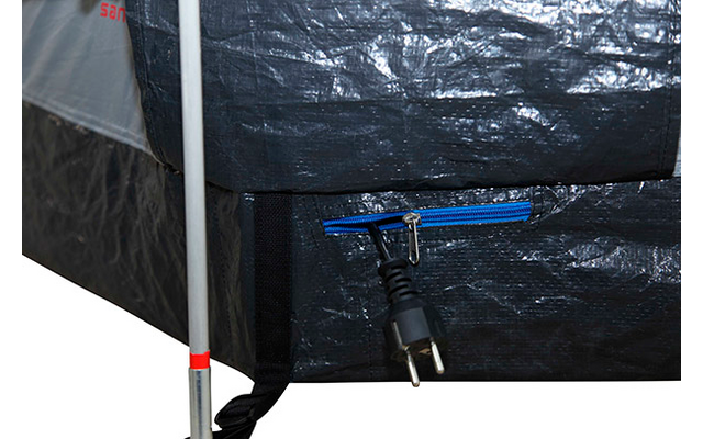 High Peak Santiago 5.0 Kuppelzelt mit Vorbau für 5 Personen 280 x 430 cm