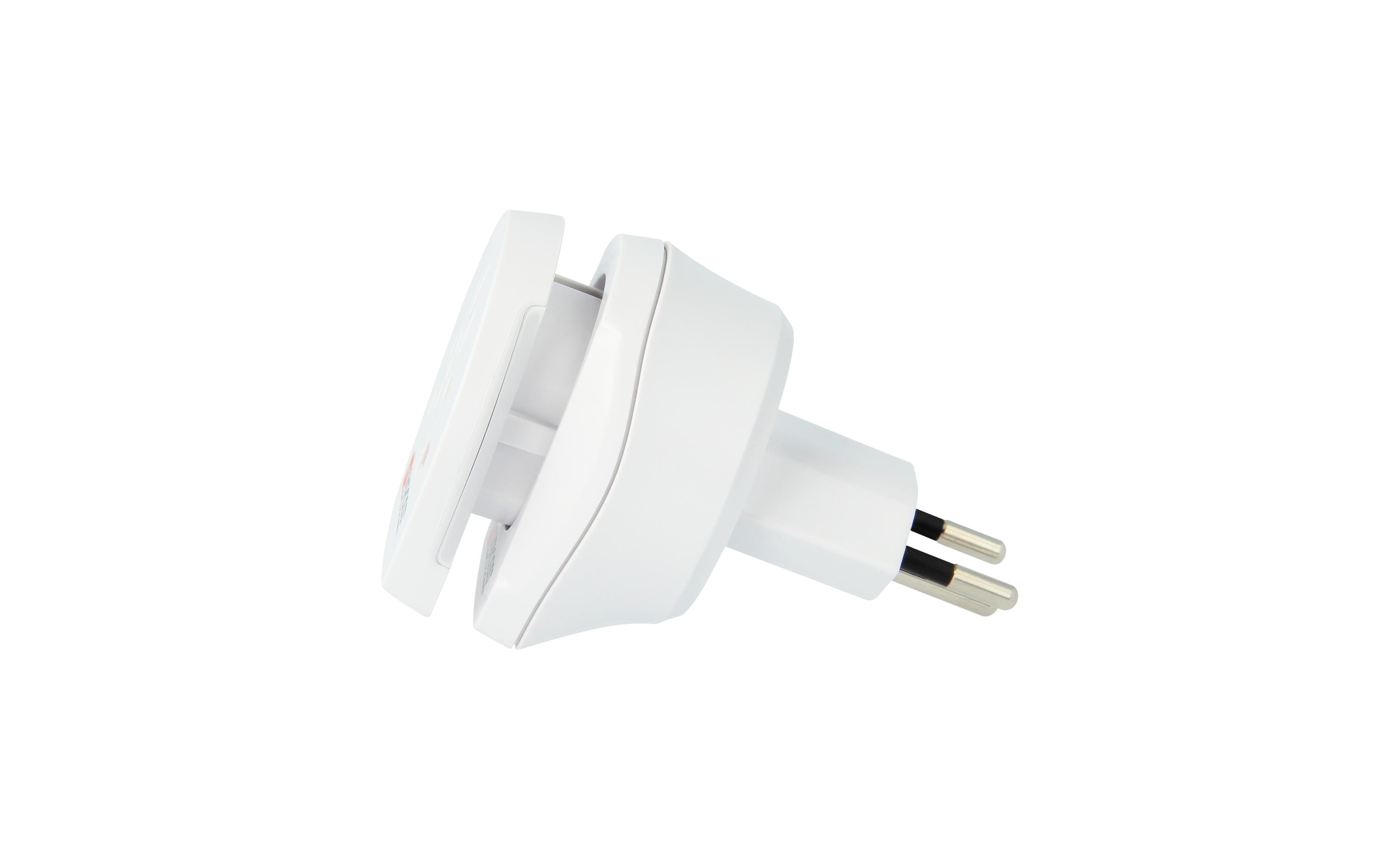 Reiseadapter Combo World – CH2 in 1 Lösung