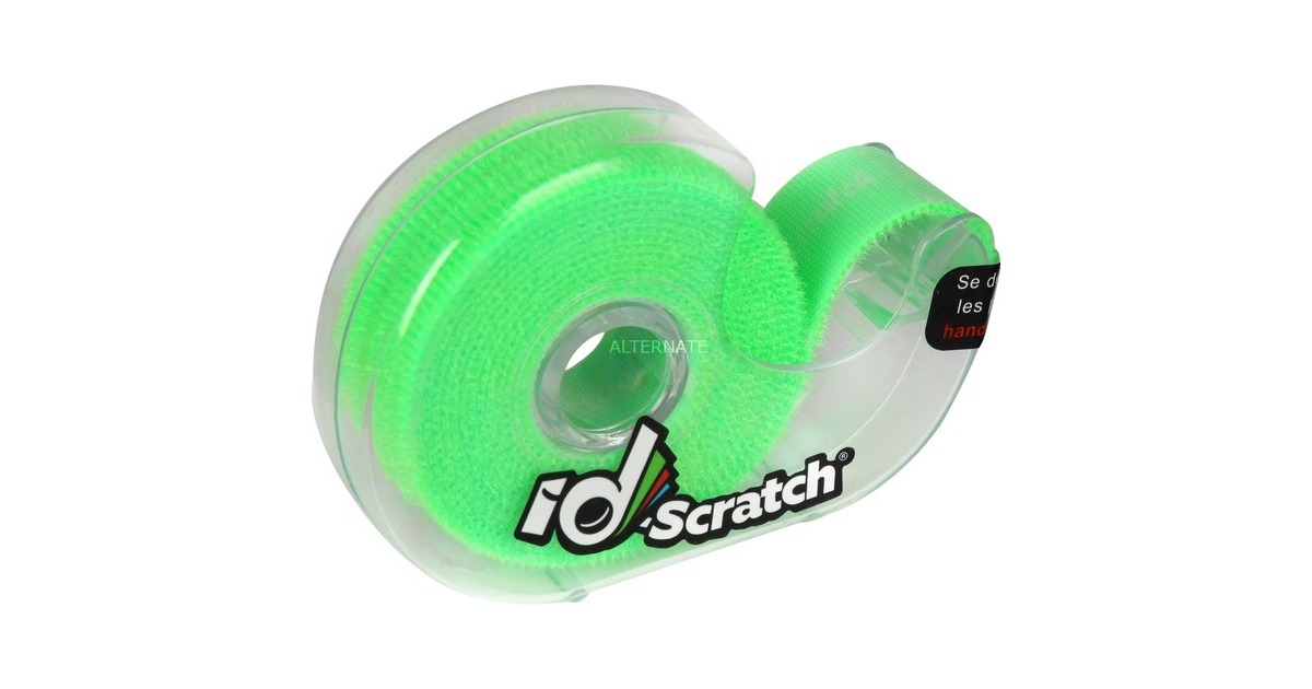 PatchseeID-Scratch Pre-Cut, 2 Meter kabelbinder  (Lichtgroen)