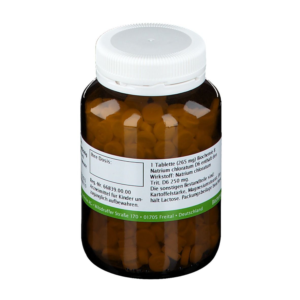 Bombastus Biochemie 8 Natrium chloratum D 6 Tabletten