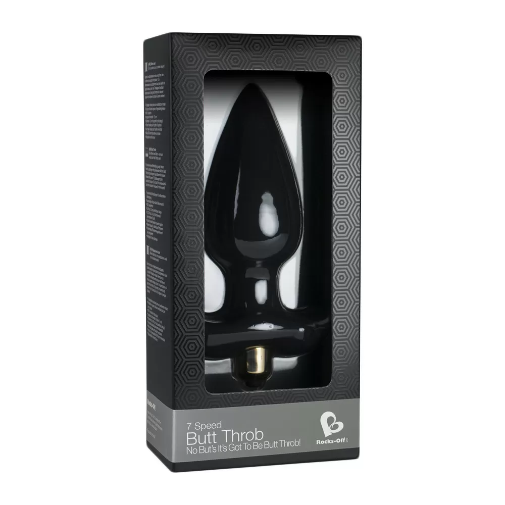 Rocks-Off Vibrating Butt Plug - Butt Throb