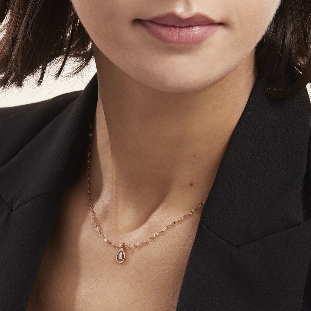 Collier Or Jaune Abhay Diamants