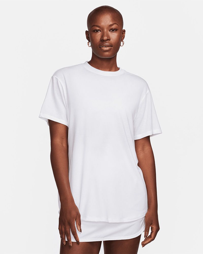 T-shirt Nike One Blanc pour femme