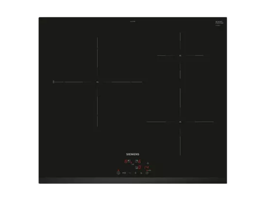 Table à induction, 60 cm, Noir, sans cadre SIEMENS - EH631BJB6E