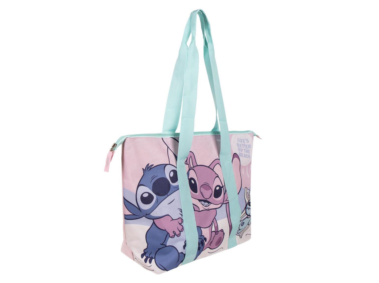 SACO PRAIA STITCH 47X33X15CM