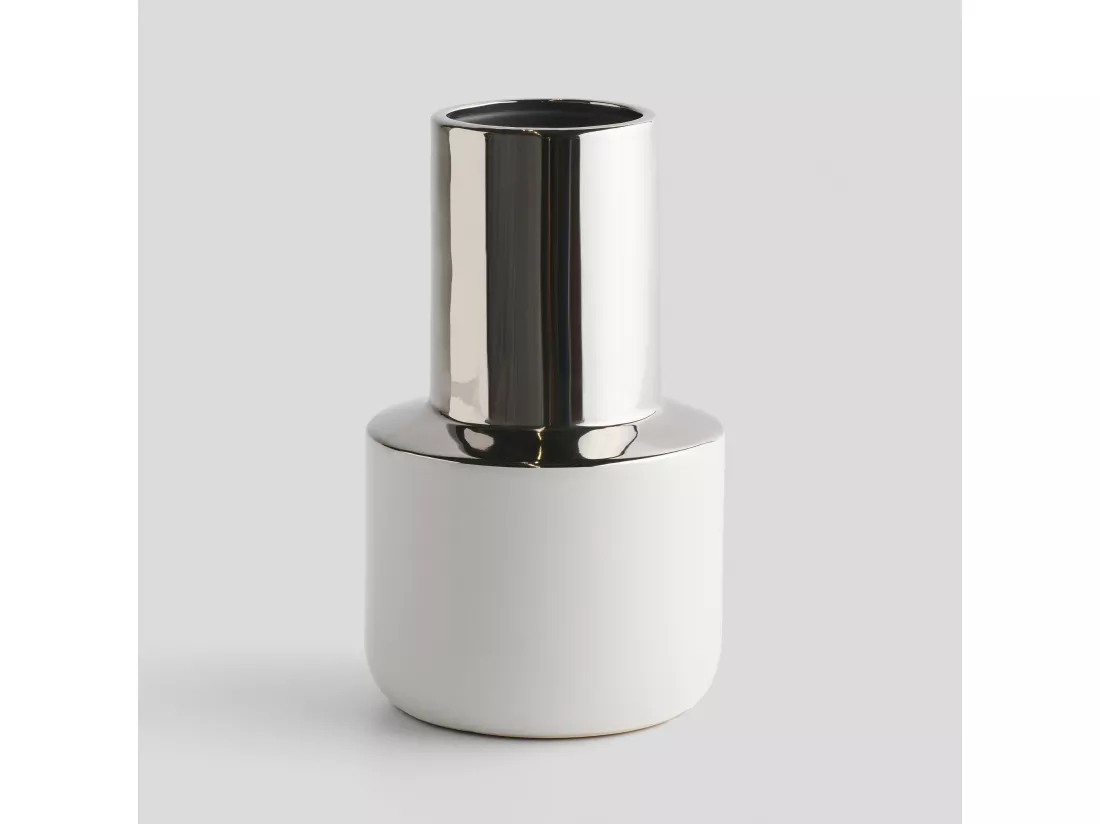 Vase Noblex Blanc Moyen 30 x 18