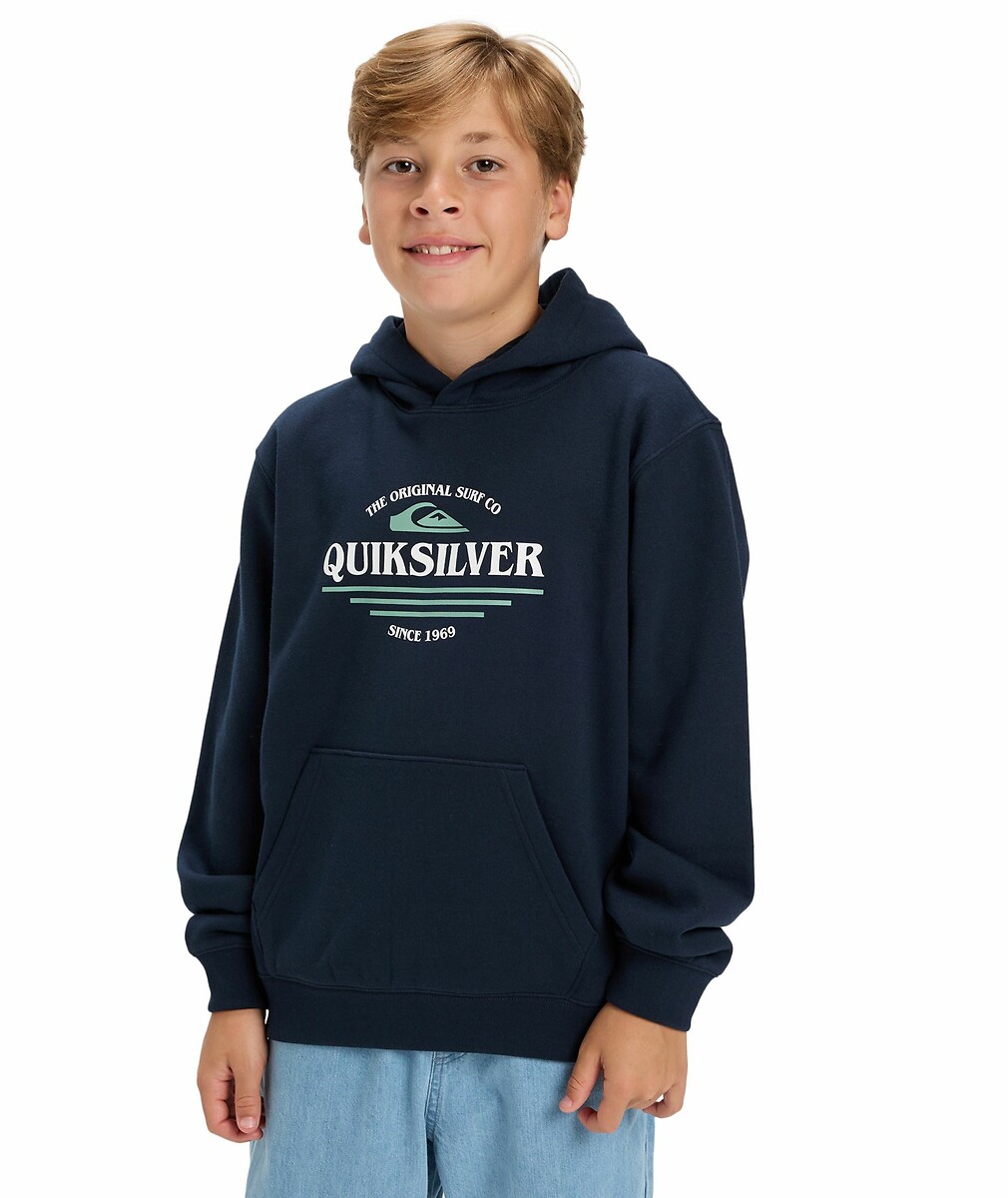 QUIKSILVER<br>Moletom com capuz feito de lã escovada