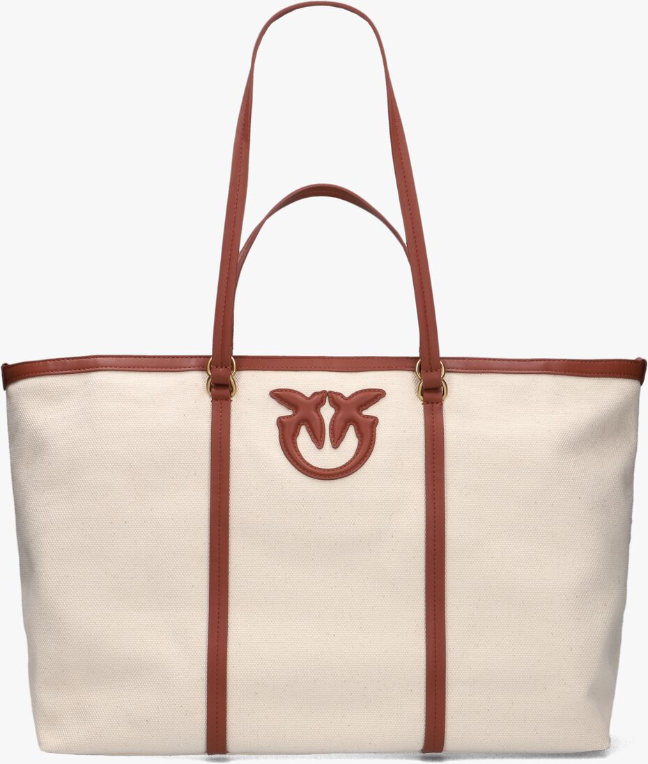 beige pinko shopper miranda shopper extra
