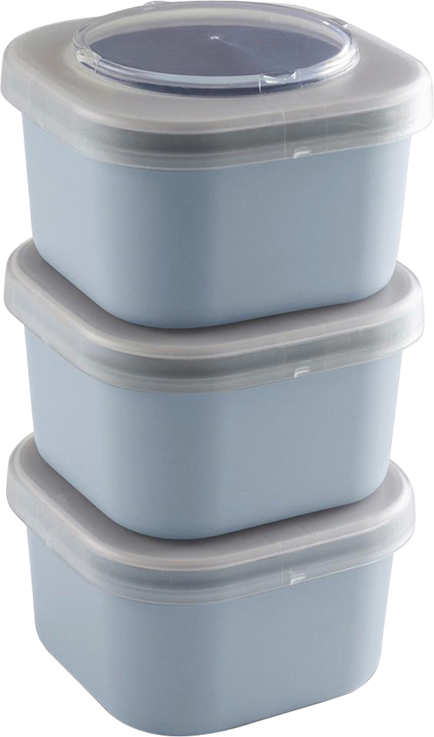 Sunware Sigma home Food to go Lunchbox 3er-Set  blau