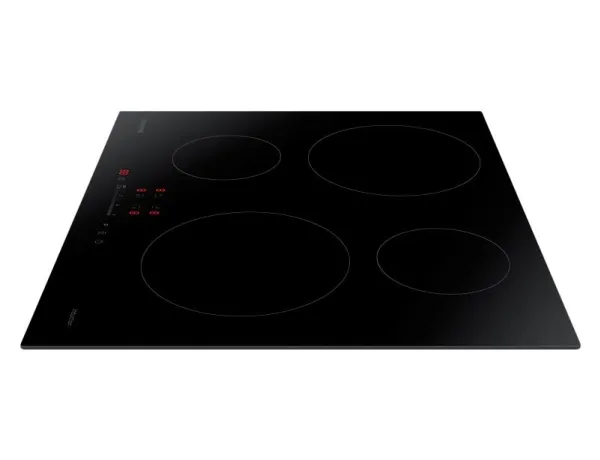 Samsung NZ64H37070K, Sort, Indbygget, Zone induktionskogeplade, Keramisk, 4 zone(s), 4 zone(s)