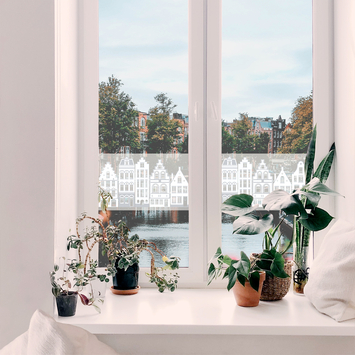 Premium statische glasfolie New Haven 334-0032 45x150 cm