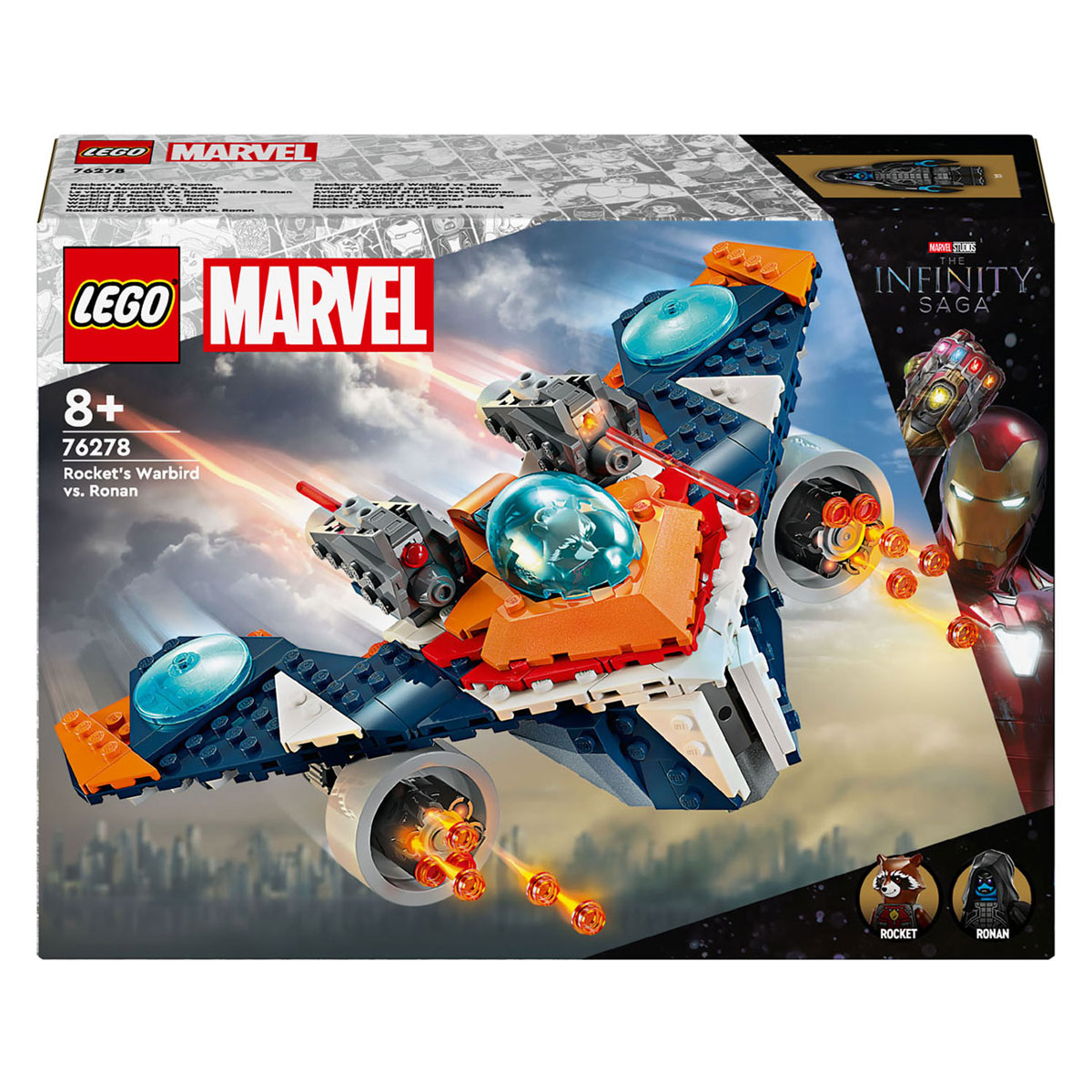 LEGO Super Heroes 76278 Rockets Warbird vs. Ronan