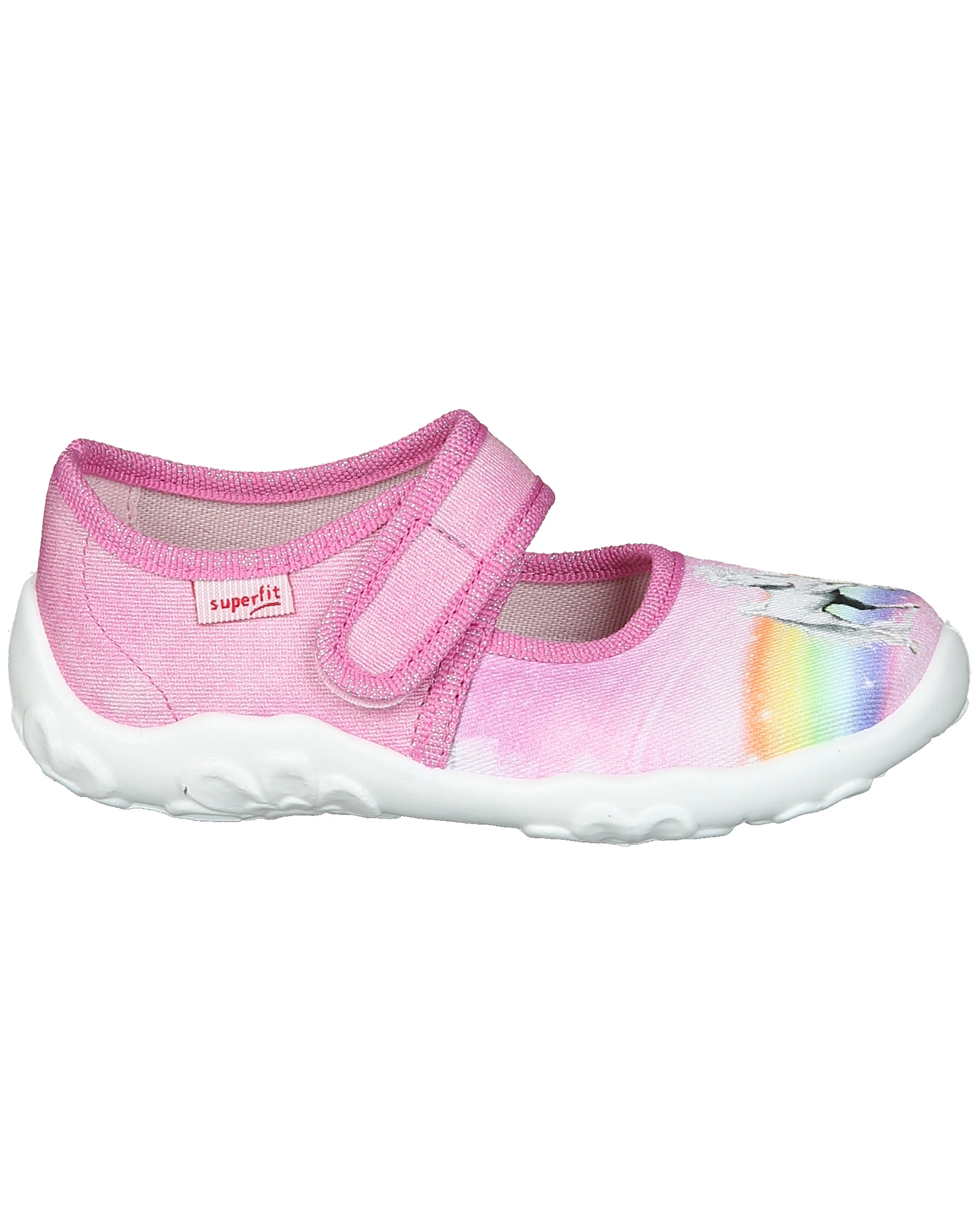 Klett-Hausschuhe BONNY RAINBOW in rosa