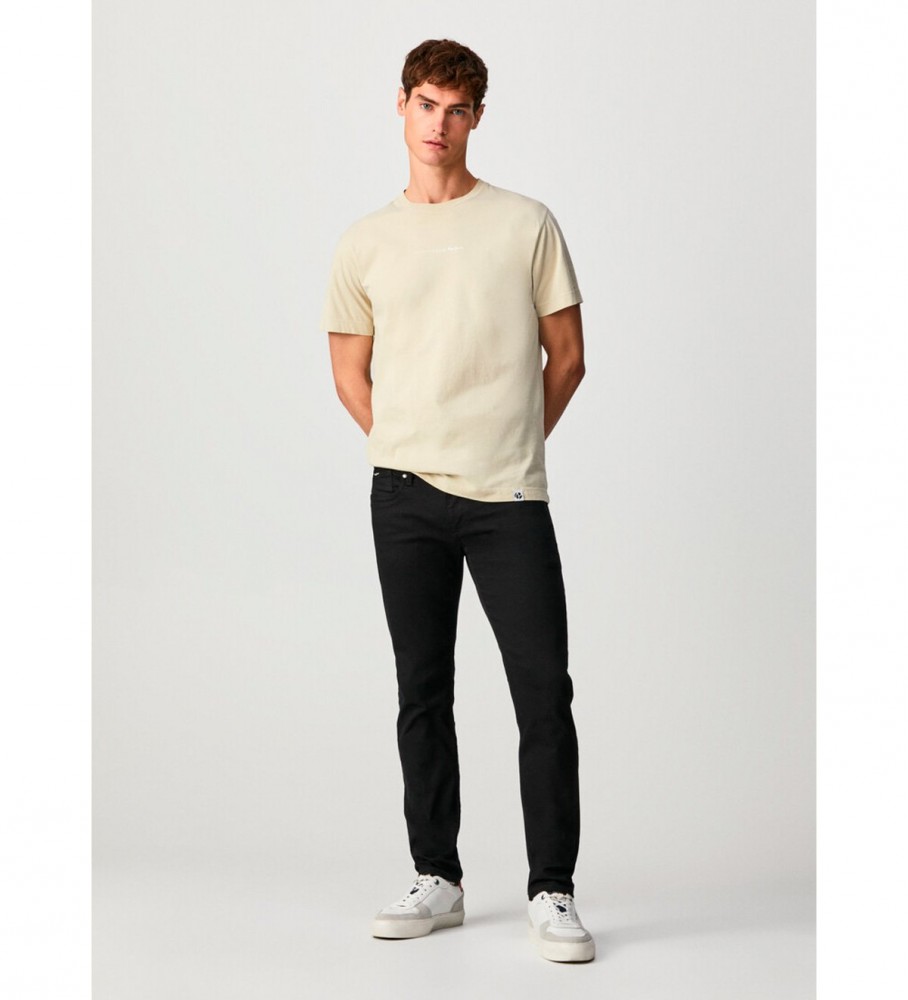 Calça jeans Pepe Jeans Slim Fit preta