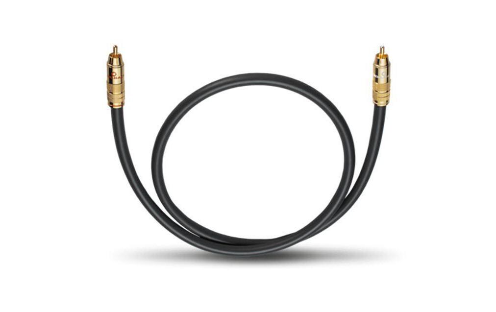 Audio-Kabel NF 214 Cinch - Cinch 1 mSubwoofer Cinch-Kabel, Chinch männlich auf Chinch männlich, 1 Meter