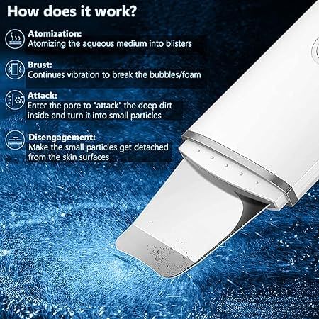 Beautyronics - USB oplaadbare gezichtsspatel voor mee-eterverwijderaar