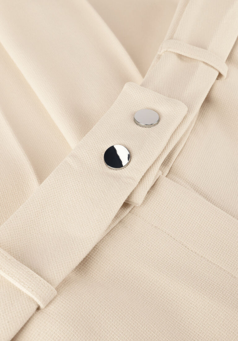 AAIKO ecru aaiko pantalon flarene vis 420