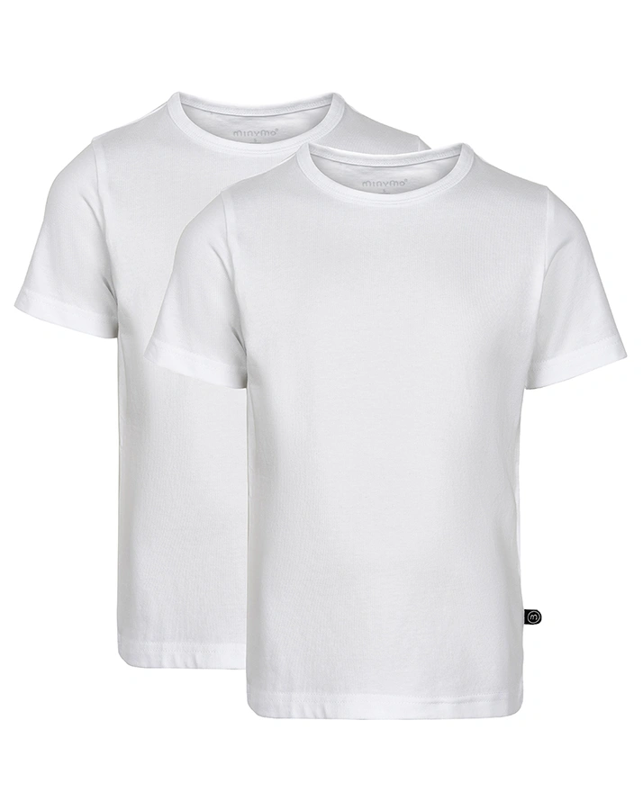 T-Shirt BASIC 32 2er Pack in weiß