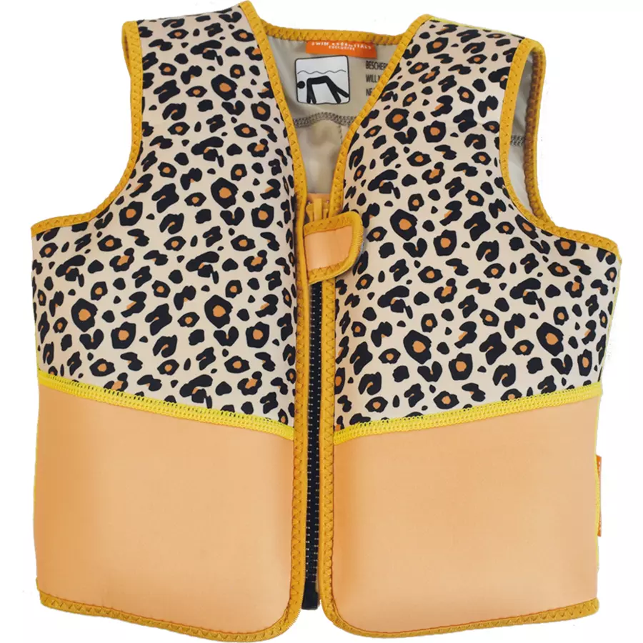 Swim Essentials Schwimmweste Beige Panther (18-30 kg)