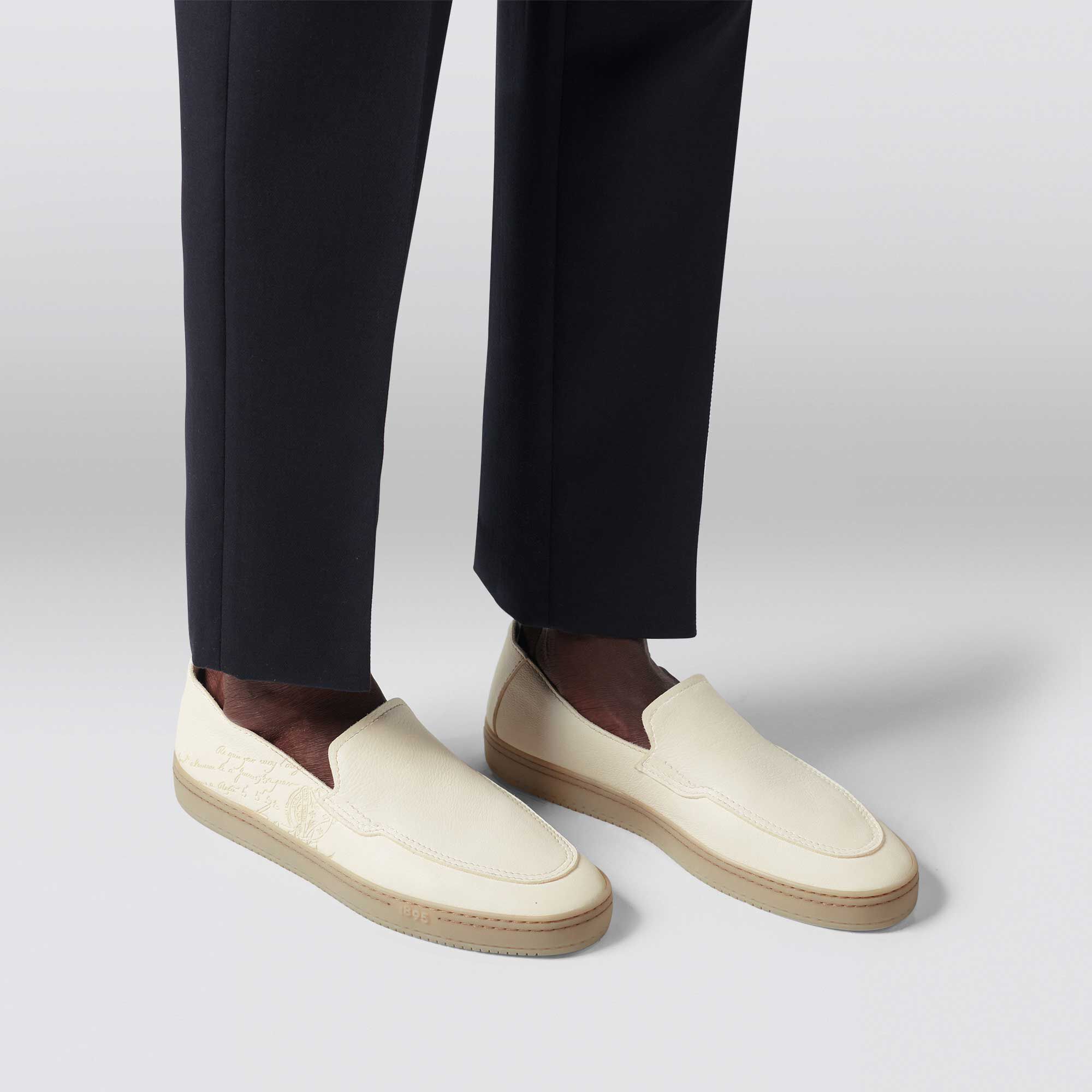 Mocassin Eden En Cuir Scritto