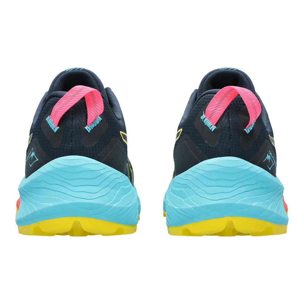 Asics GEL-TRABUCO 11 - Chaussures trail Femme french blue/vibrant yellow