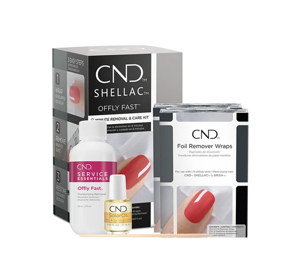 CND SHELLAC Offly Fast Removal & Care Set