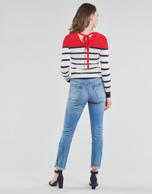 Betty London - ORALI - Rouge / Ecru