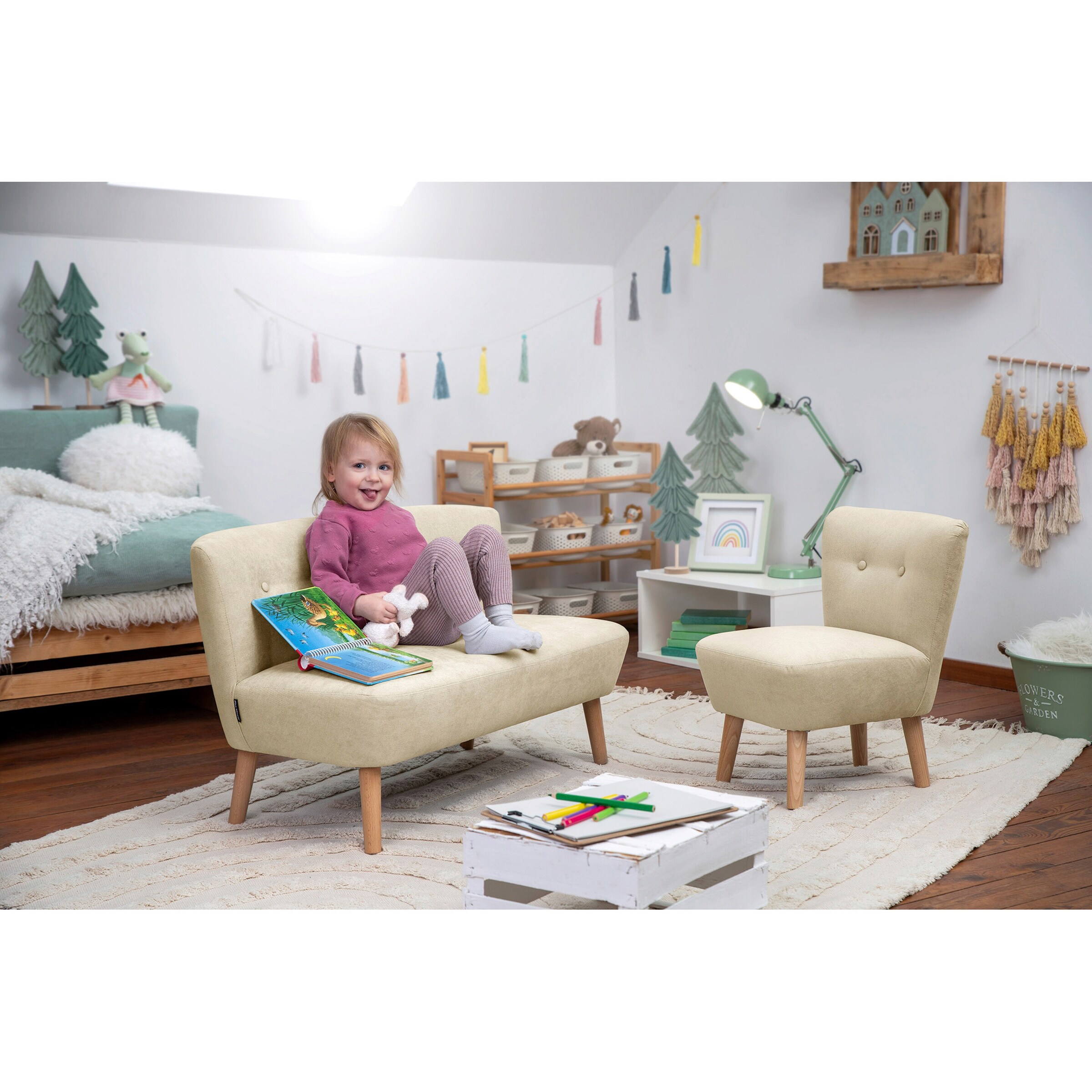 Max Winzer Kindersessel Dolly beige