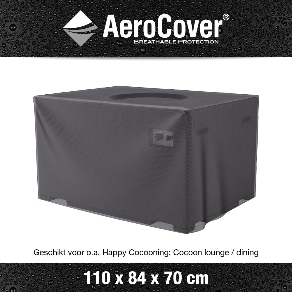 Platinum Outdoorable vuurtafelhoes AeroCover 110 x 84 x 70 cm