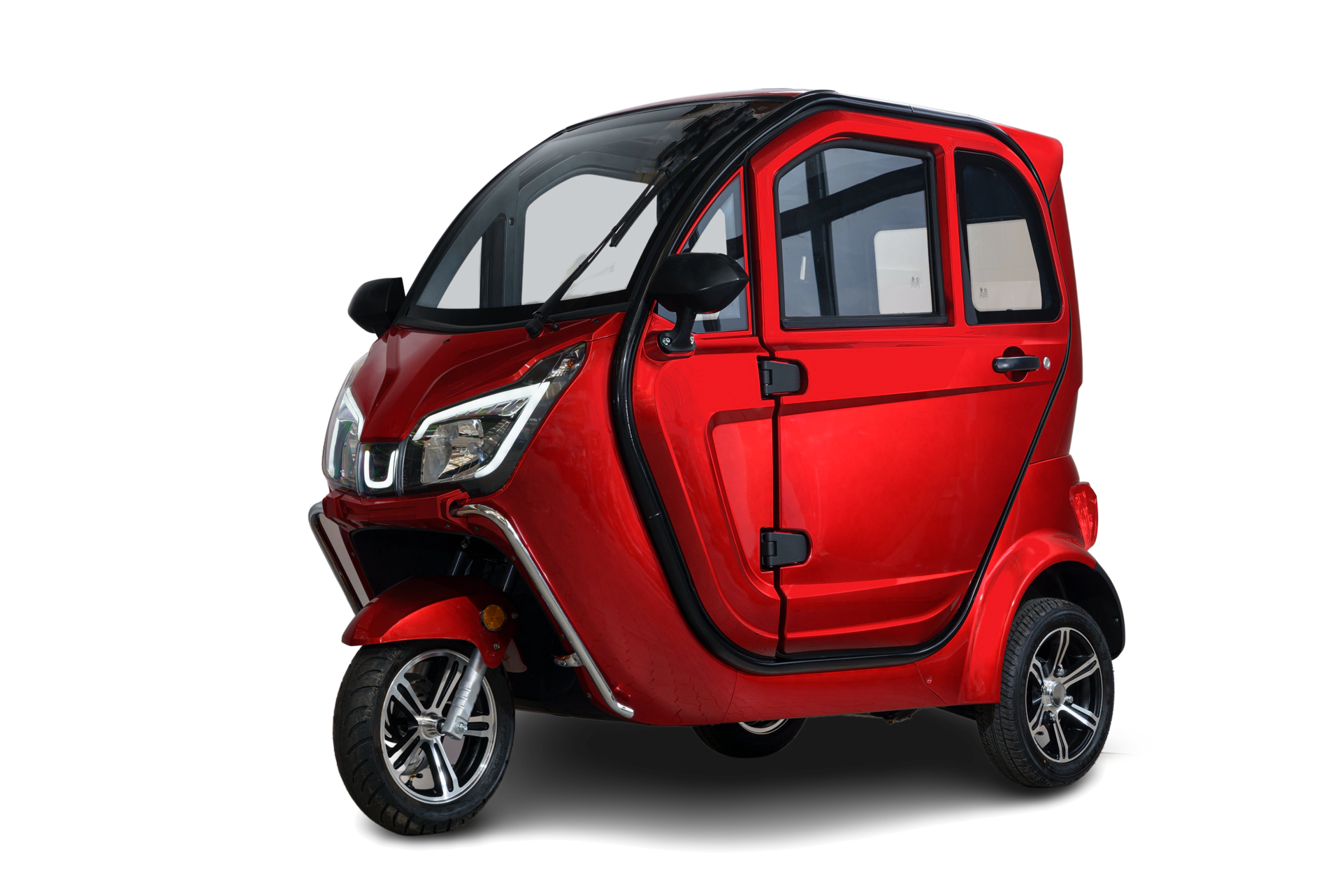 Stormborn Y8 Kabinenroller - 2 kW, Blei-Gel-Akku, 45 km/h, weiß