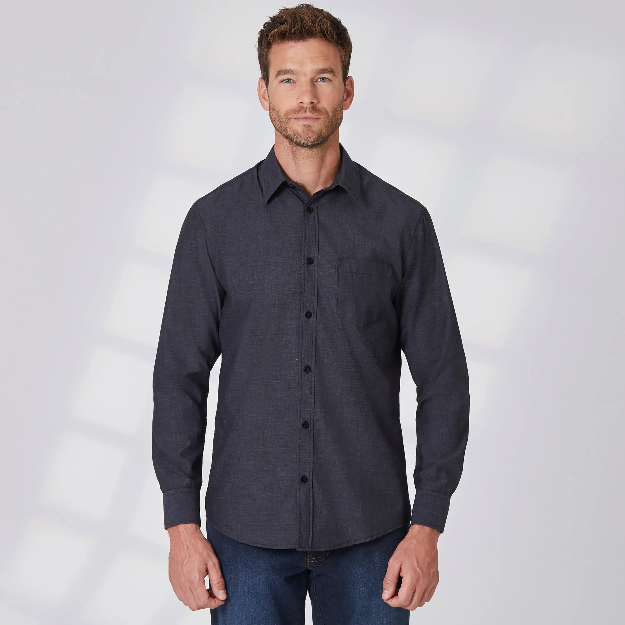 Herren-Hemd in eleganter Optik