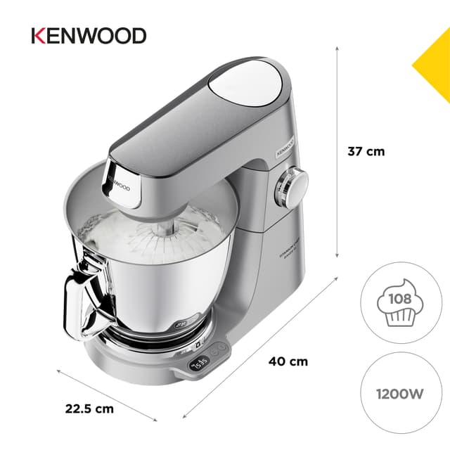 Kenwood Titanium Chef Baker XL køkkenmaskine KVL85.004SI