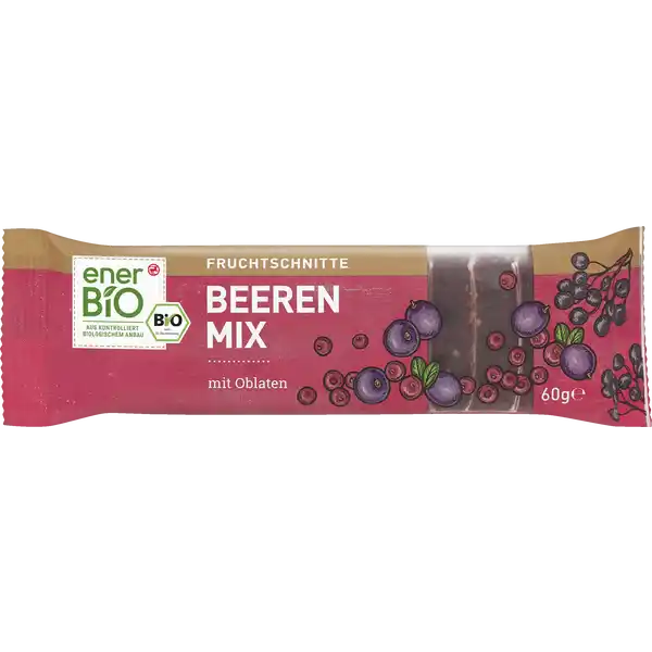 Fruchtschnitte Beerenmix