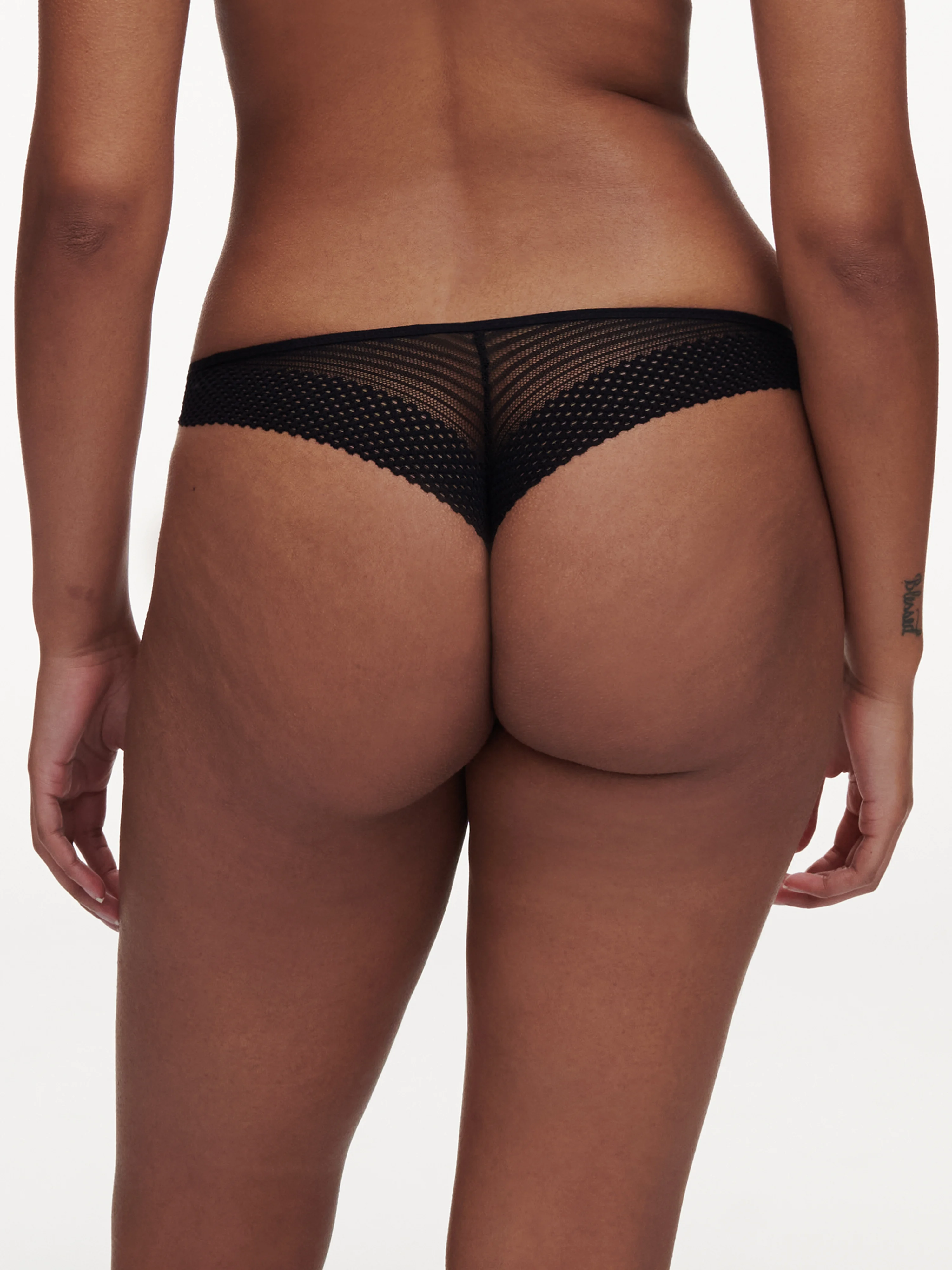 PLAY - Tanga en dentelle | Noir