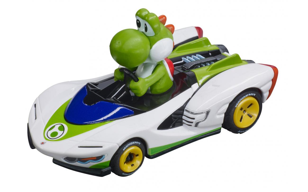 Carrera Go!!! auto Mario Kart P-Wing Yoshi