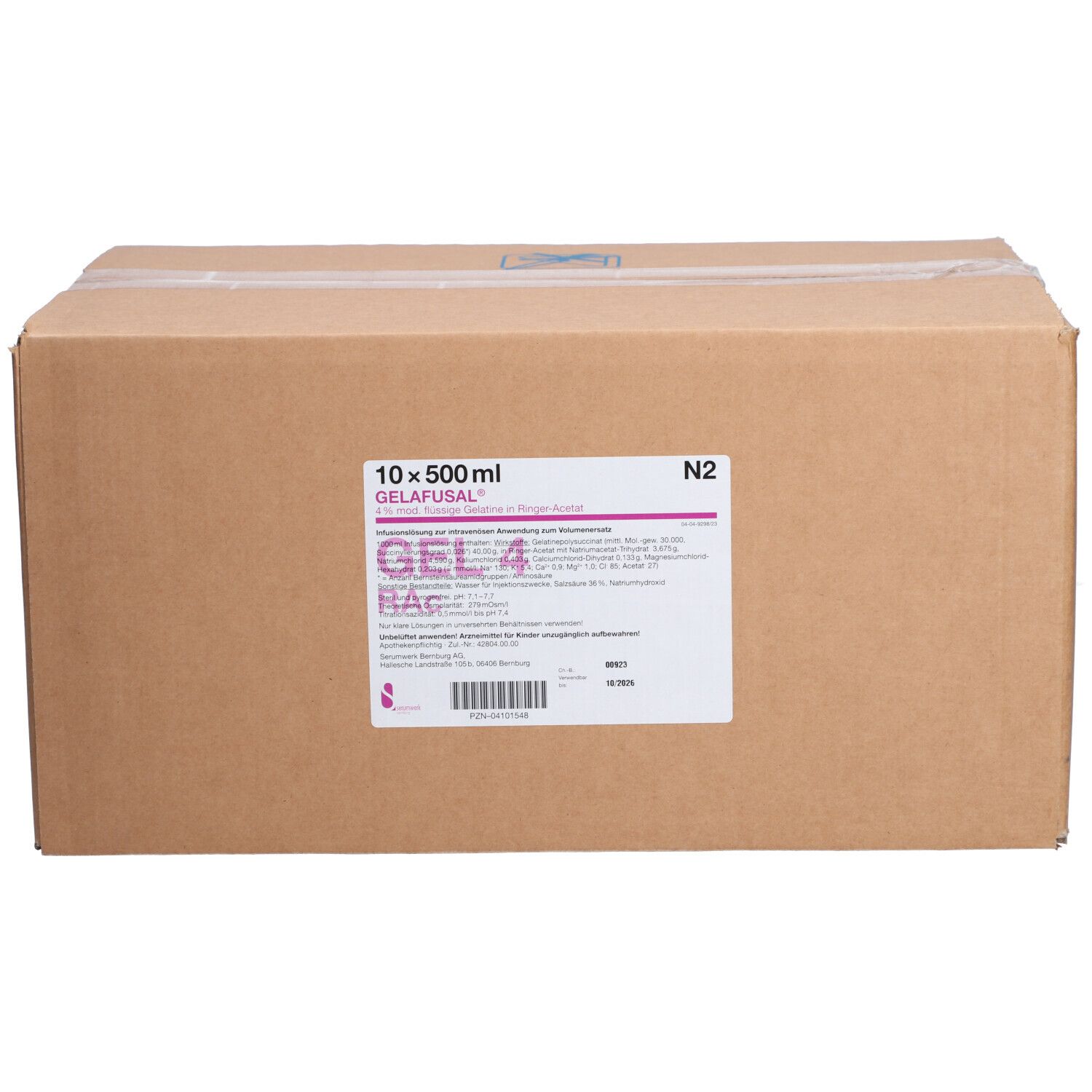 GELAFUSAL PP-Btl. Infusionslösung