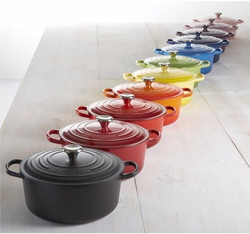 Le Creuset - Signature - Ovaal - Oranjerood - Gietijzer
