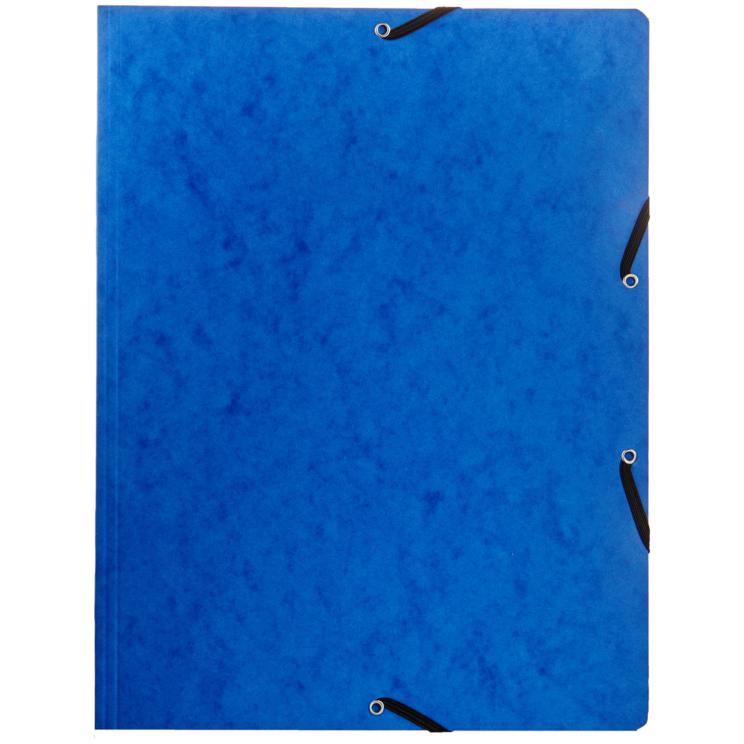 Eckspannmappe A4 Karton blau