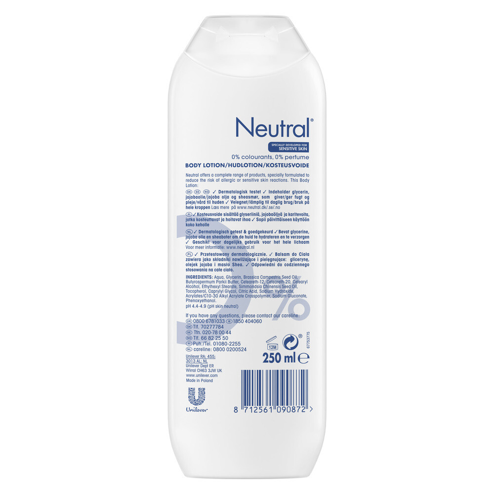 Neutral Bodylotion 0% 250 ml