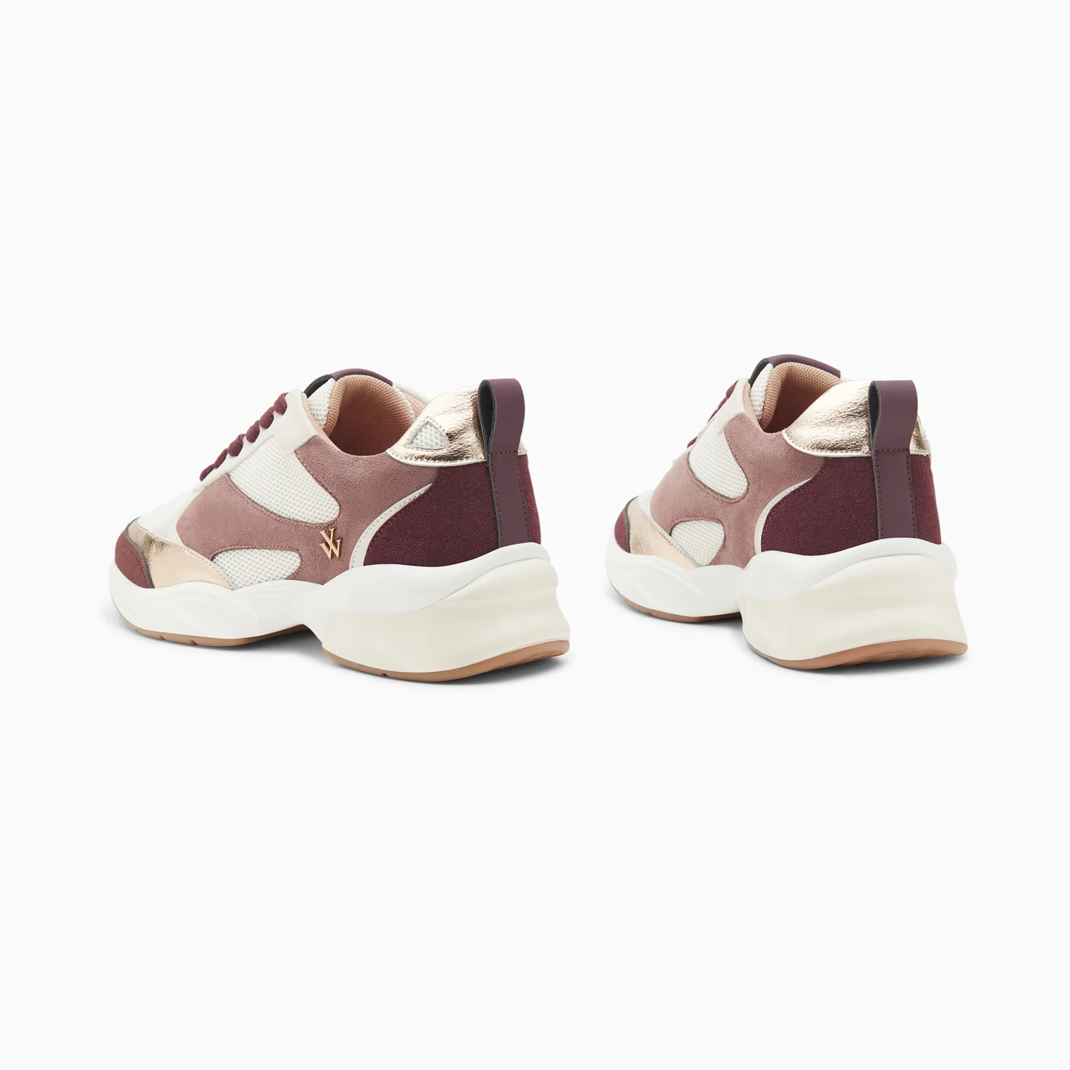 Sneakers-Baskets Shelly prune à semelle graphique