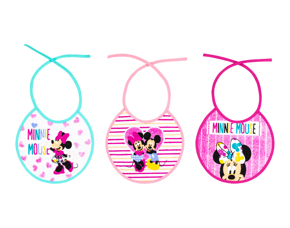 PACK 3 BABETES MINNIE 20X20CM