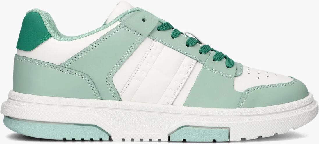 TOMMY JEANS groene tommy jeans lage sneakers tjw skate d