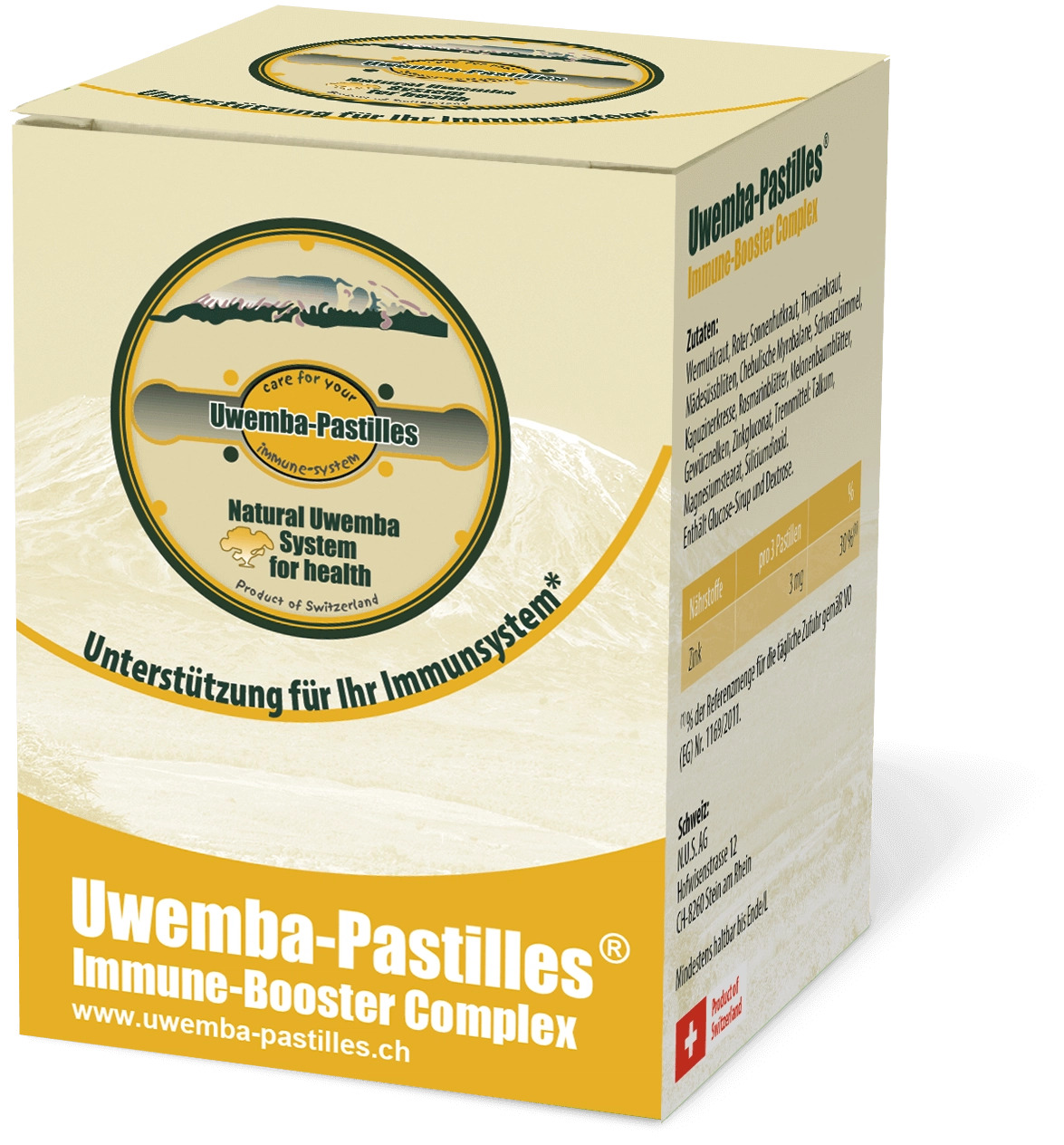 UWEMBA-PASTILLES Immune-Booster Complex Pastillen 530 mg Ds 120 Stk