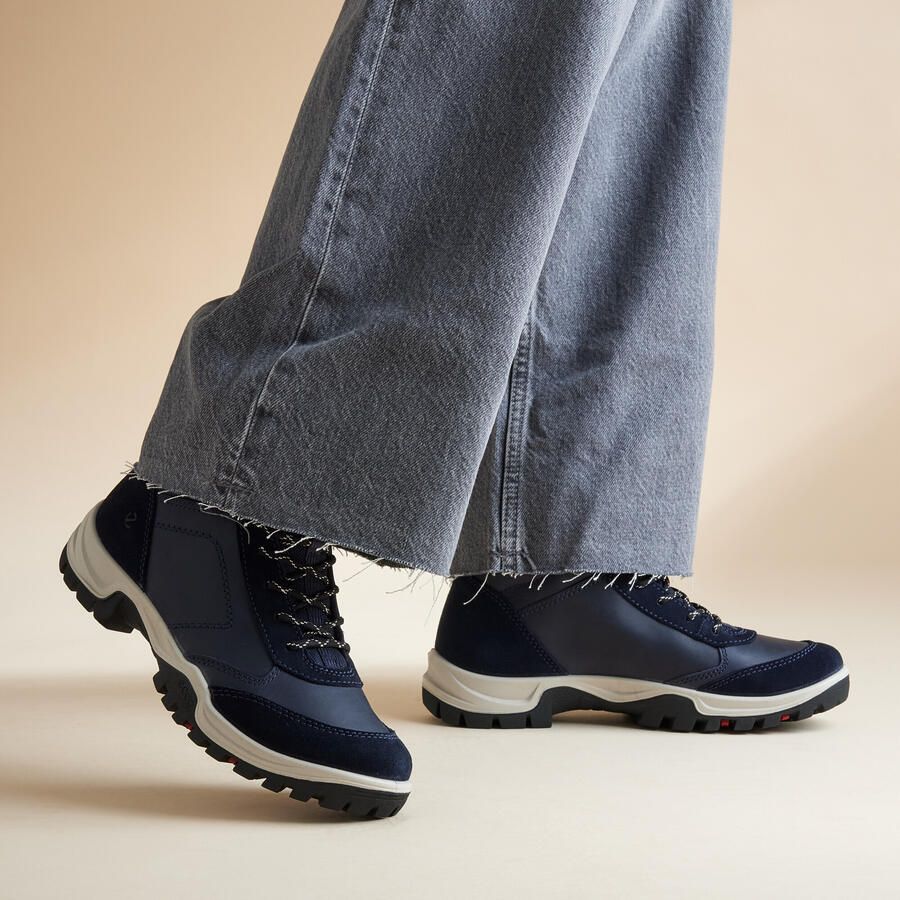 Ecco Veterschoenen Xpedition III Outdoorschoen enkellaarsjes met waterafstotend TEX-membraan